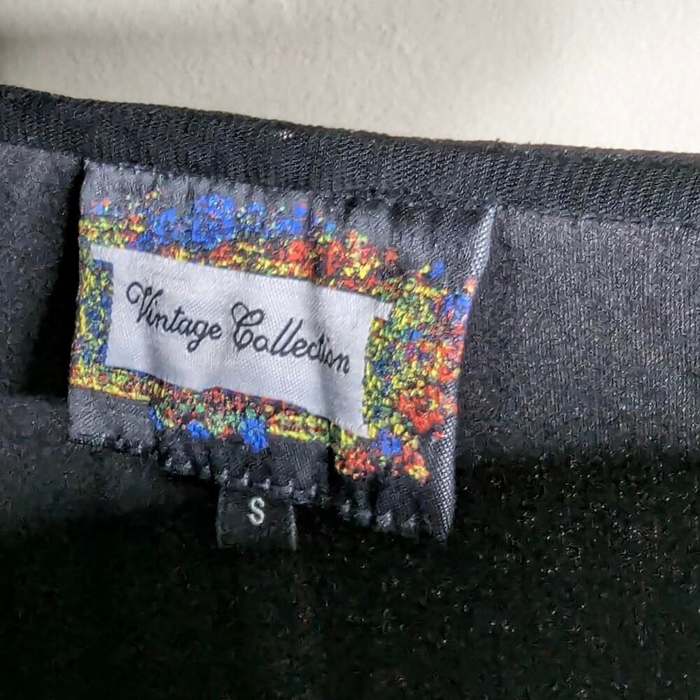 Vintage collection black tiered skirt Small - Picture 7 of 8
